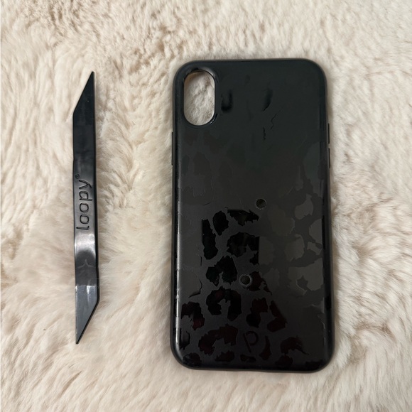 Loopy Case Midnight Leopard Phone Cover - Picture 1 of 2
